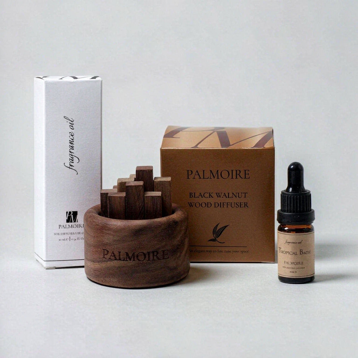 Diffuseur en bois de noyer noir