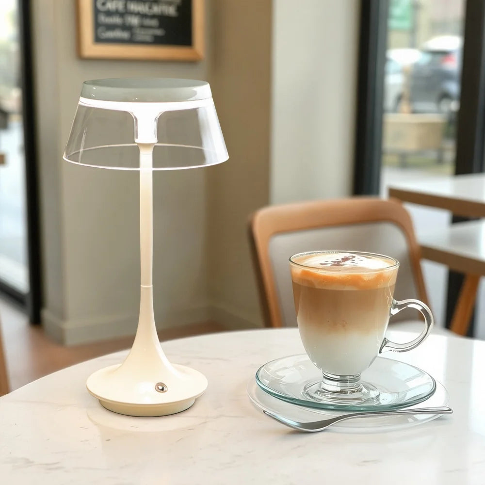 Lampe de chevet sans fil à 3 teintes de lumière